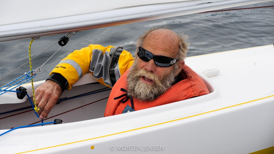 5. PLASS: Harald Rolfnes ble nummer 5 i VM i 2.4 mR og best av seilerne over 65 år.
