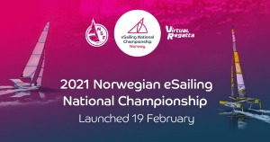 NM I E-SEILING: Påmelding til NM i e-seiling åpnes i dag. Første innledende regatta runde finner sted 1. mars.